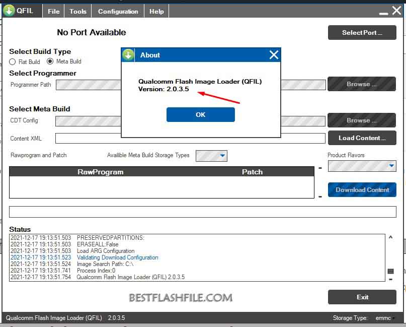 QFIL Tool v2.0.3.4 - Qualcomm QFIL Flash Tool